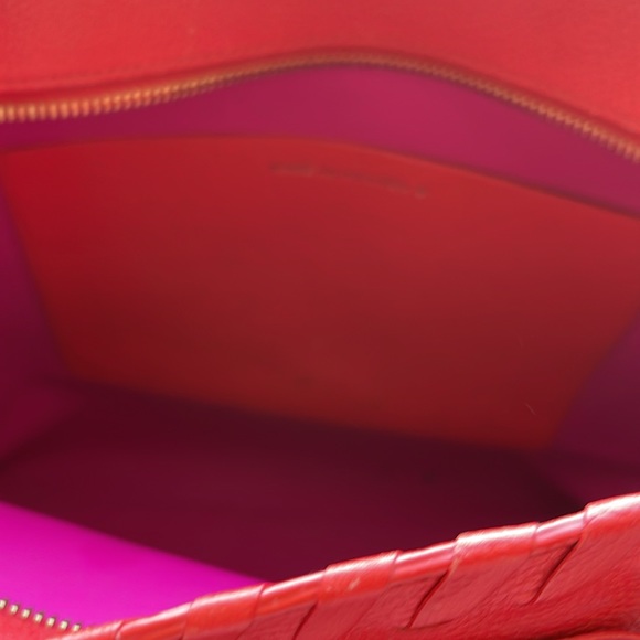 KATE SPADE Red Tote with tassels and bow - Picture 15 of 17